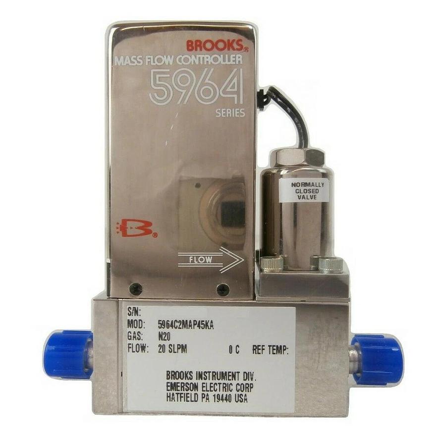 Used Brooks 5964C2MAP45KA Mass Flow Controller MFC Novellus 01-0624R-027 Working
