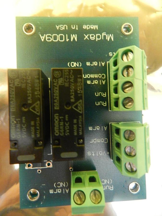 Used Mydax M1009A Dual Relay Interface Board PCB Chiller 1VL5WA1 Used Working