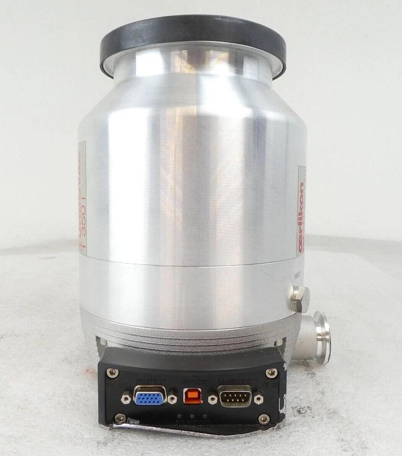 Used TURBOVAC T 350i Leybold 830050V1000 Turbomolecular Pump Connector Tested Working