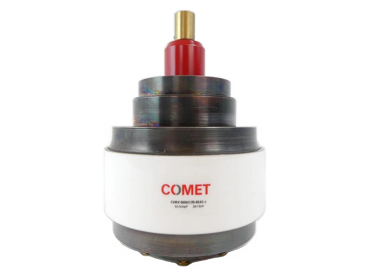 Used Comet CVMX-500AC/25-BEAC-J Variable Vacuum Capacitor 50-500pF 25/15kV Working