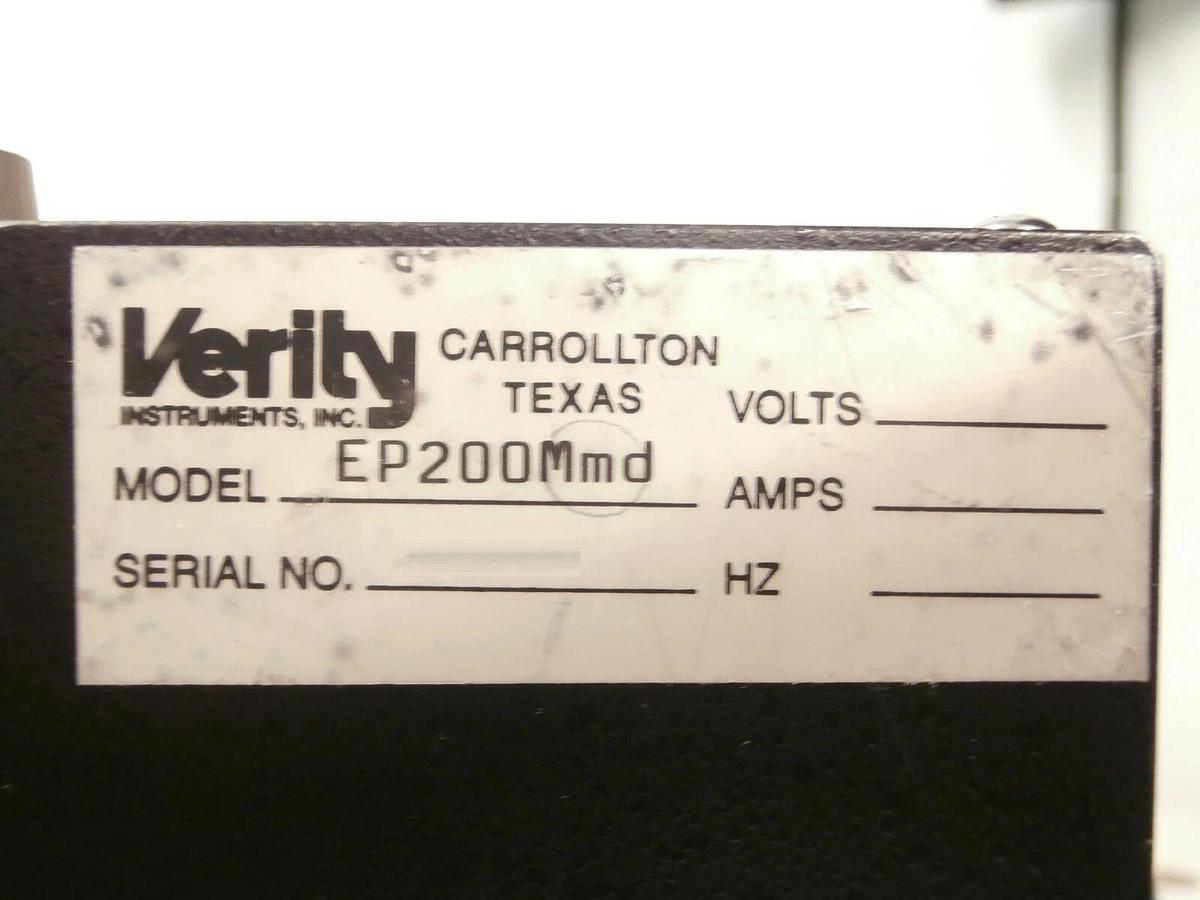 Used Verity EP200Mmd .2 Meter Monochromator Detector Lam 853-704360-001-E3 Working