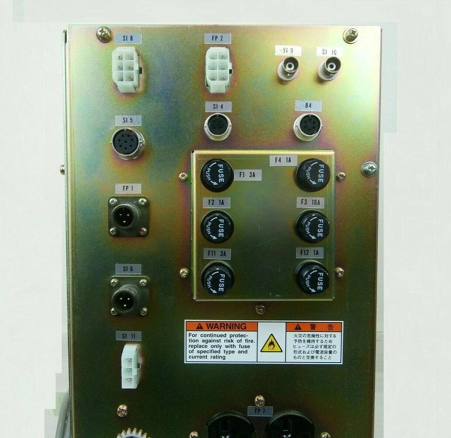 Used JEOL SIP Control SIP/BAKEOUT Power Supply JWS-7555S Wafer Defect SEM Working