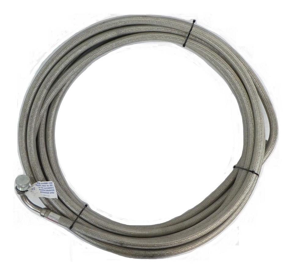 Used CTI-Cryogenics 8043340G600 Cryopump Supply CryoLine 50' AMAT 3400-00060 Working