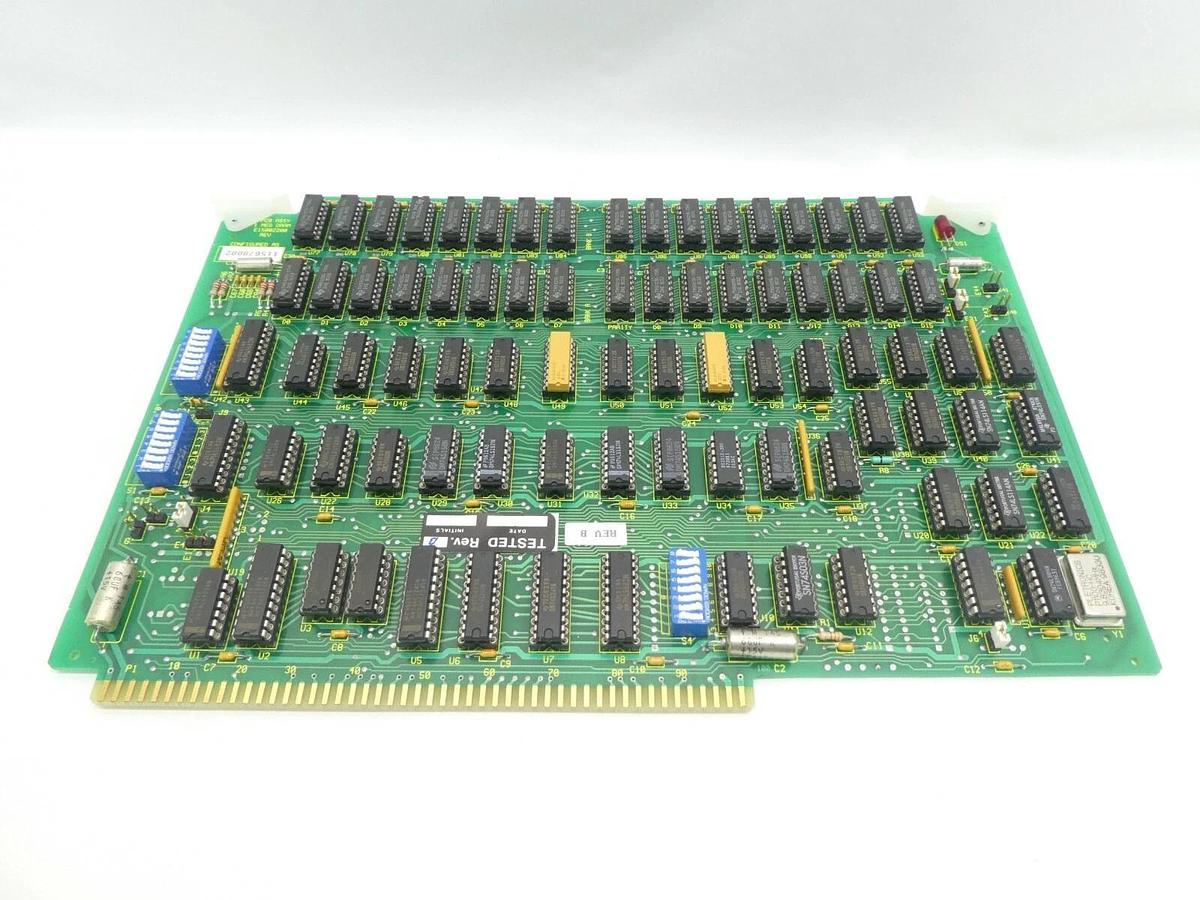 Used Varian Semiconductor VSEA E15002200 1 MEG DRAM PCB Card Rev. B 115679002 Working