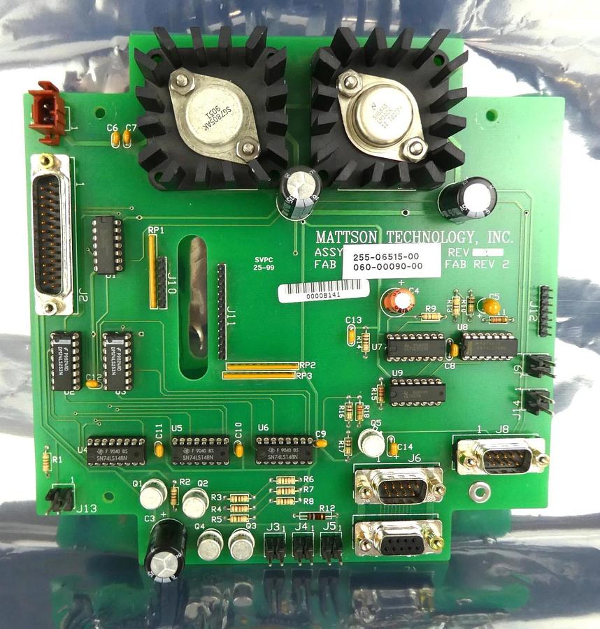 Used Mattson Technology 255-06515-00 Operator Interface PCB 060-00090-00 Working