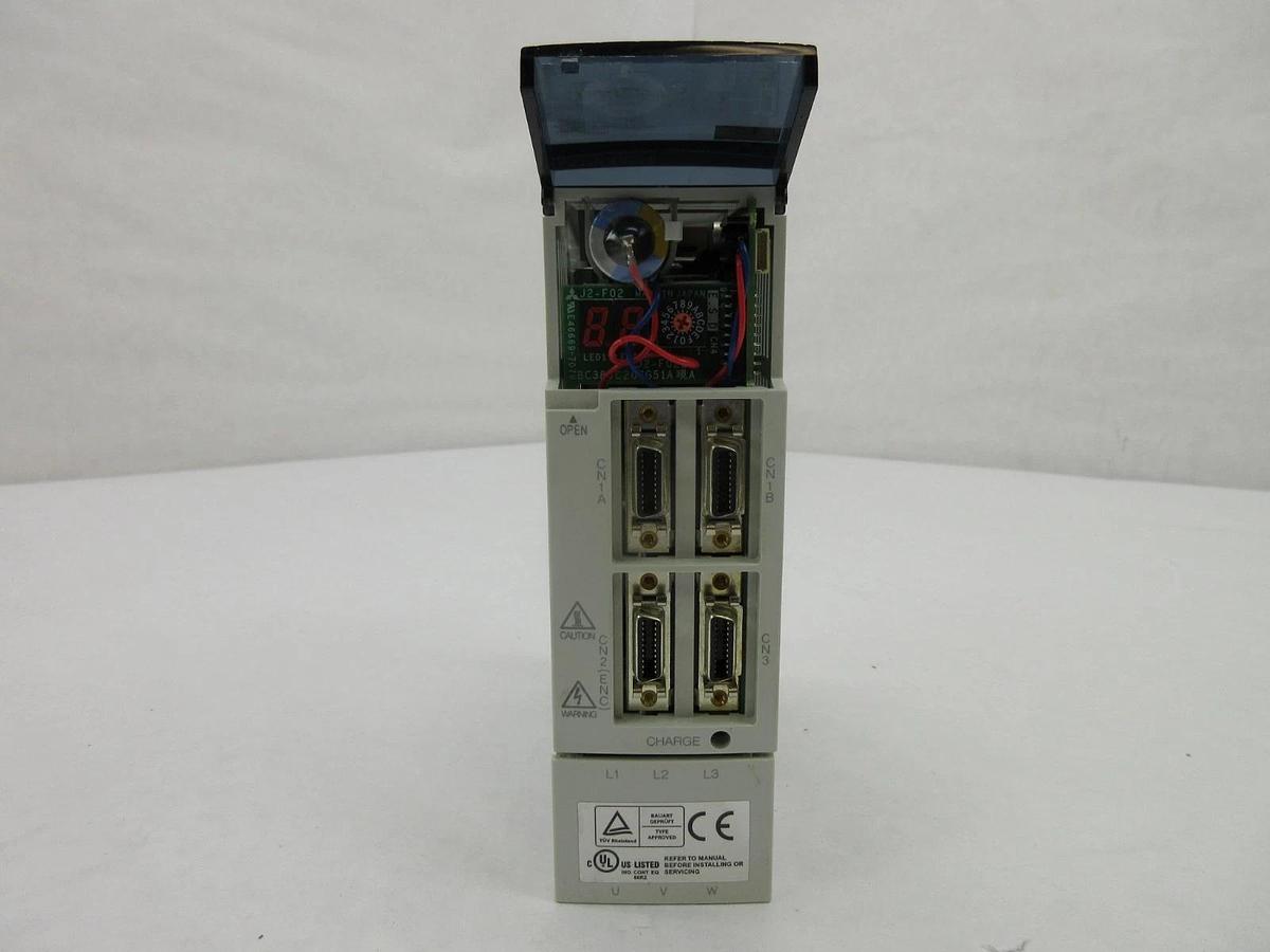 Used Mitsubishi MR-J2S-10B-S087 AC Servo Driver PLC MELSERVO Used Working
