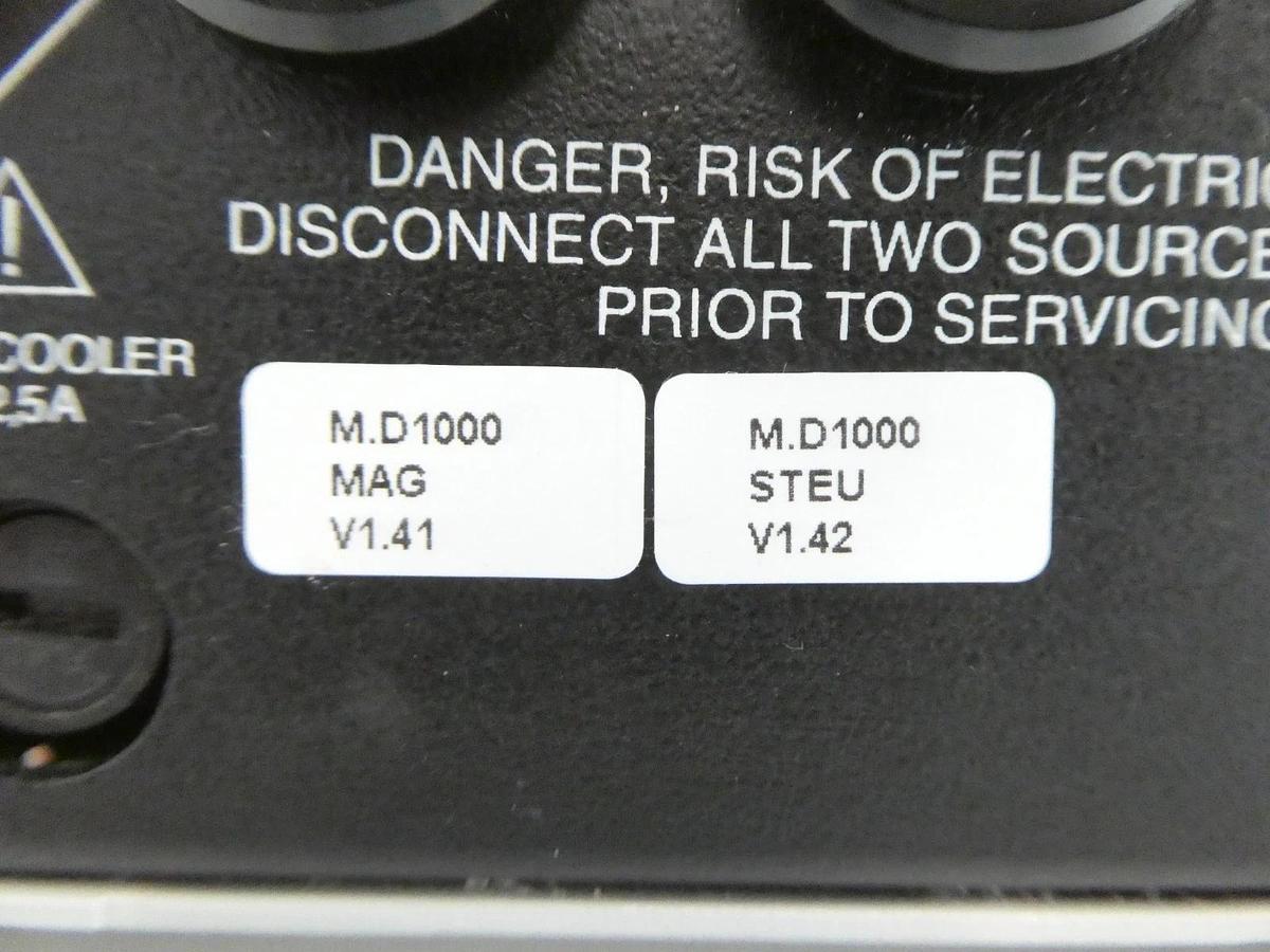 Used Leybold MD 1000 230-240V Turbomolecular Pump Controller MAG.DRIVE 1000 Working