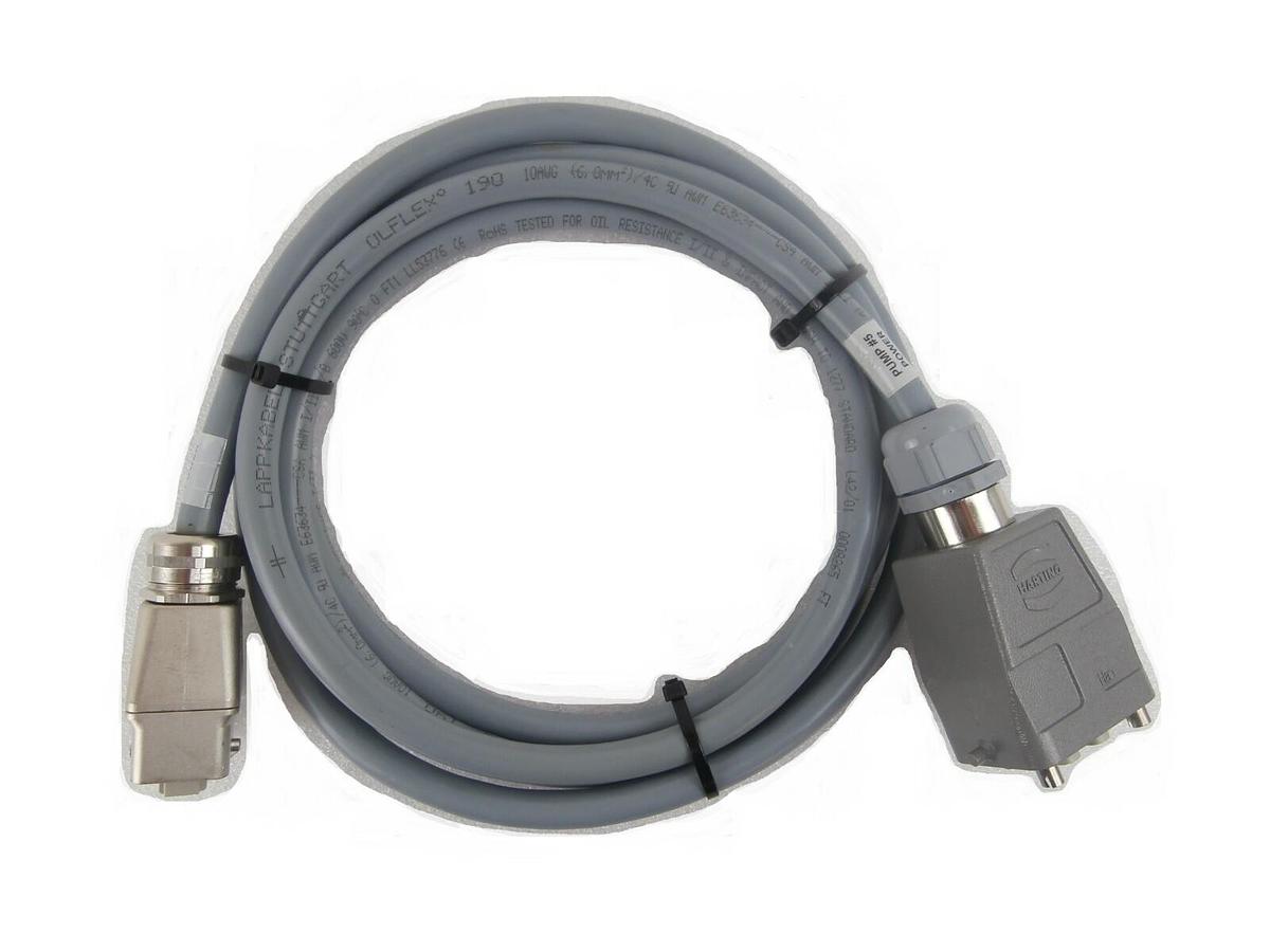 Used Edwards U20001191 iGX Series Vacuum Pump Power Cable 10 Foot TEL Trias Working