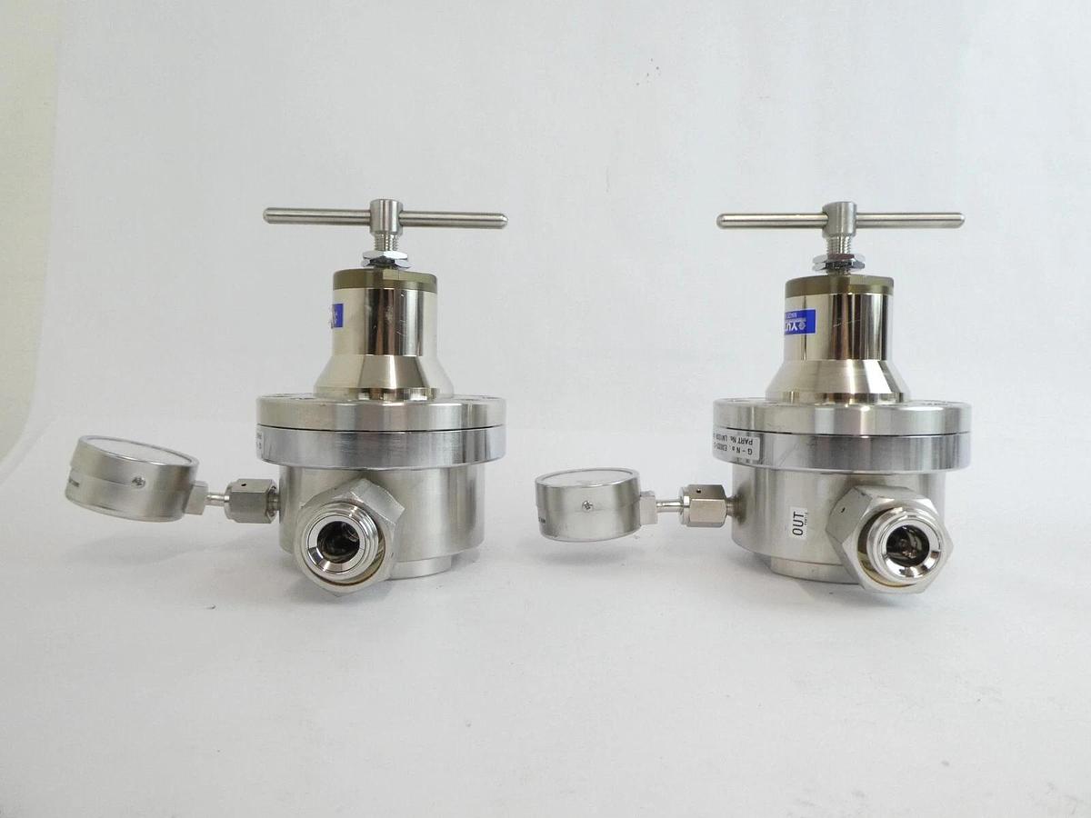 Used Yutaka LM1SSB-3W-022R-2AF2AF-QG Pressure Regulator LM1 Series Lot of 5 As-Is