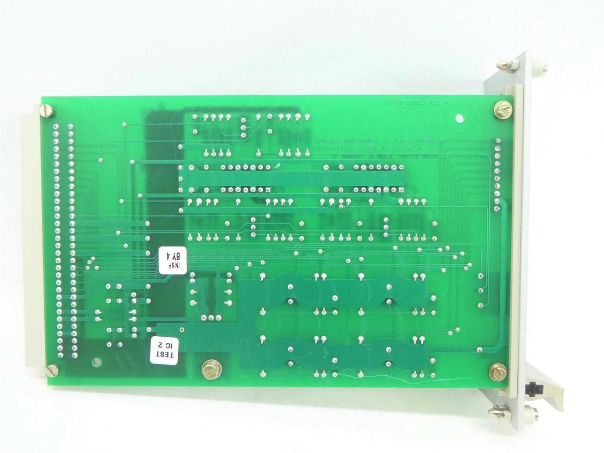 Used AMAT Applied Materials 0100-90492 T.P.D.U. Monitor PCB Card 0120-91729 Working