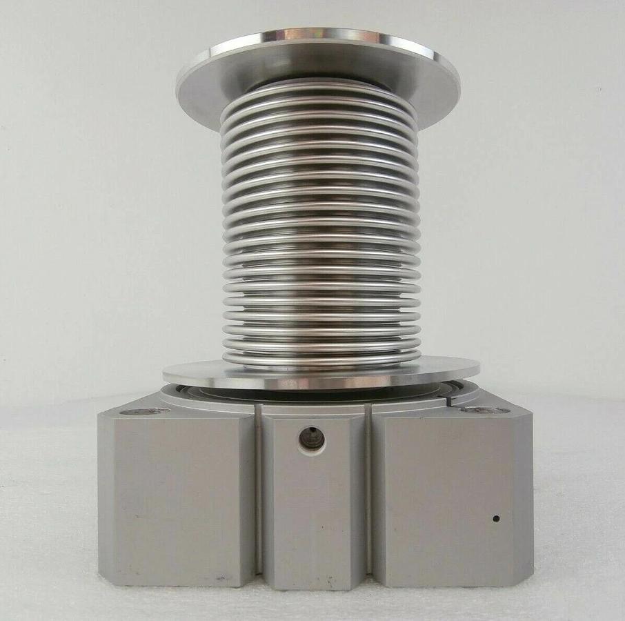 Used SMC XLA-160DA-F9BA High Vacuum Valve Bellows and Upper Body Working Surplus