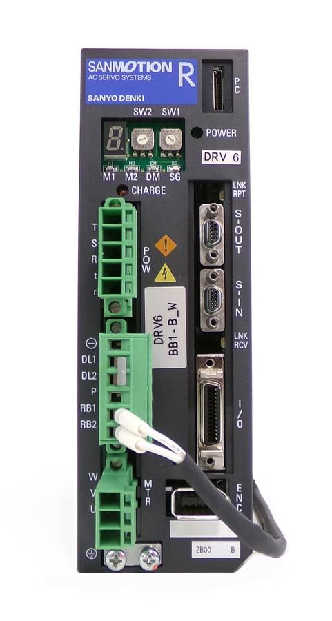 Used Sanyo Denki RS1L01AZB00 Servo Drive SANMOTION R Working