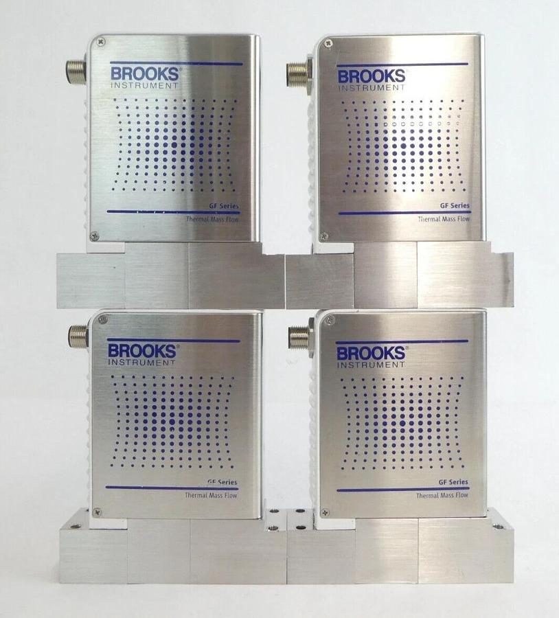 Used Brooks GF125C Mass Flow Controller MFC GF125CXXC Lot of 11 Working Surplus