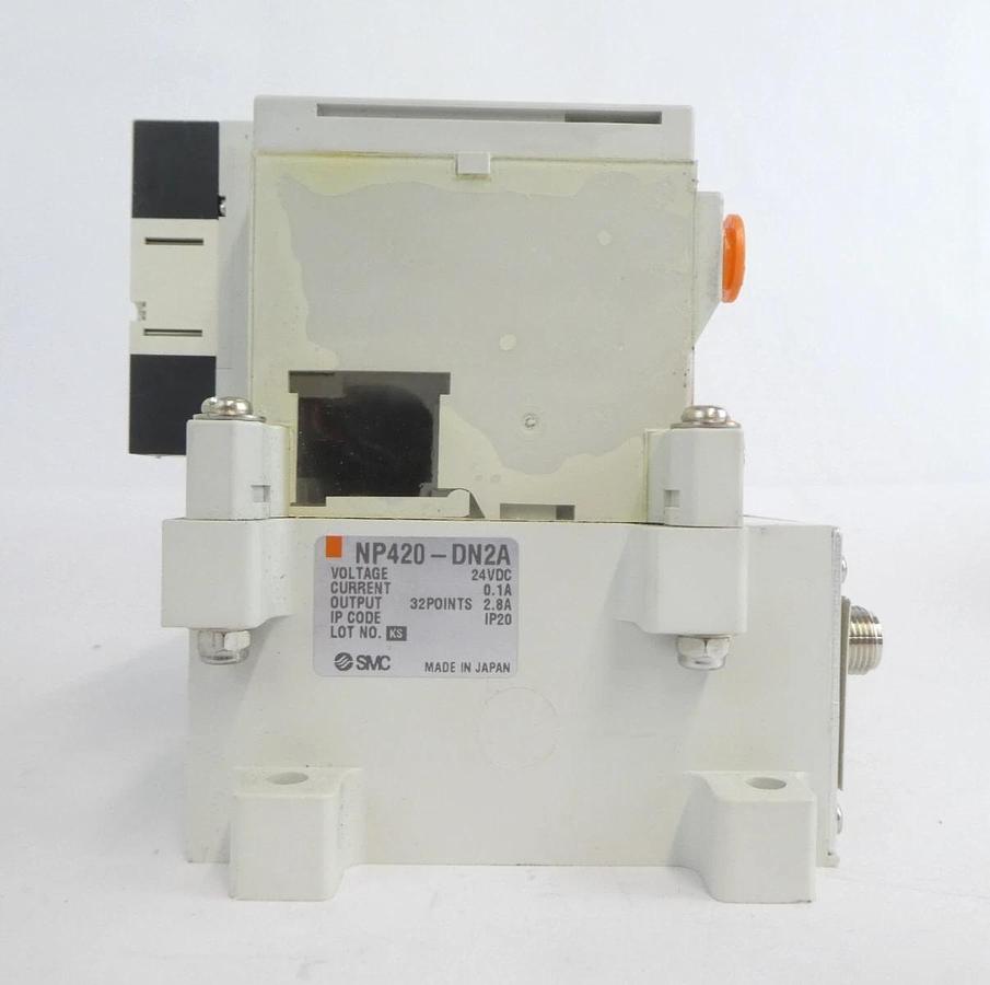 Used SMC VV5Q11 16-Port Pneumatic Manifold Reseller Lot of 4 Working Surplus