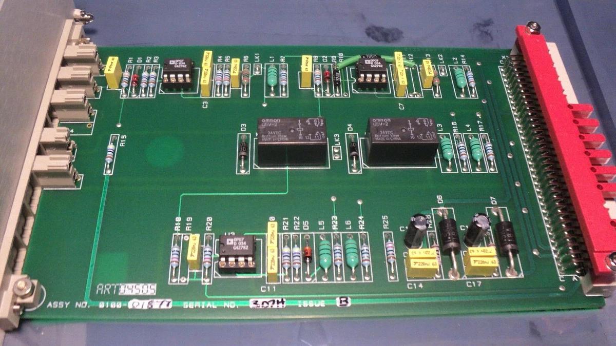 Used AMAT Applied Materials 0100-01877 Focus PSU Interface PCB Card Used Working