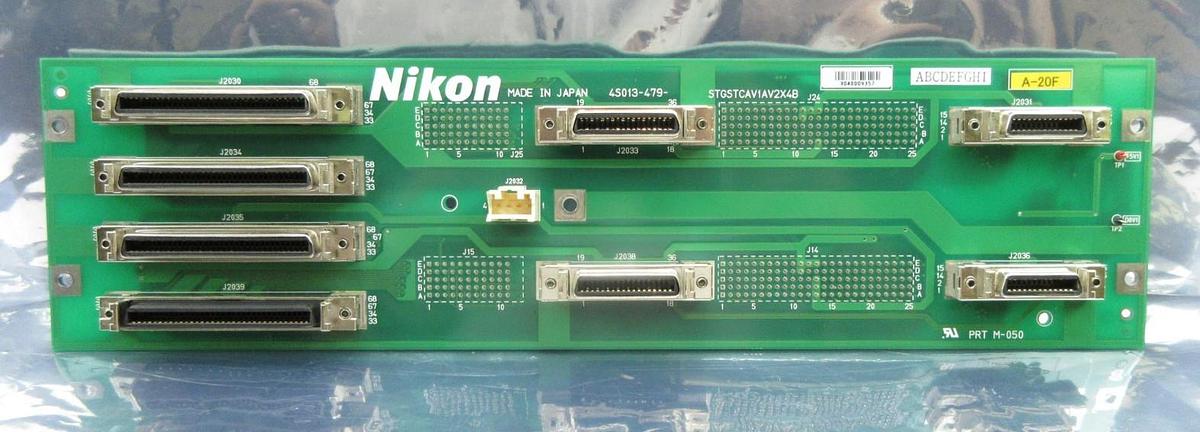 Used Nikon 4S013-479 Backplane Interface Board PCB STGSTCAV1AV2X4B NSR-S307E Used