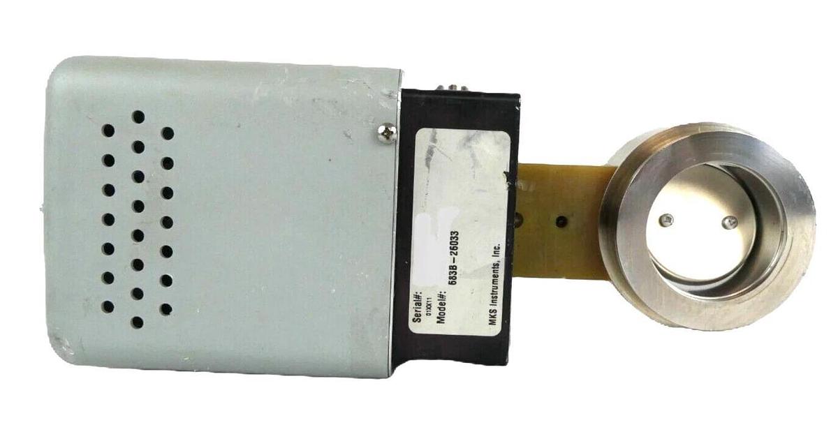 Used MKS Instruments 638B-26033 Throttle Control Valve Copper Exposed Refurbished