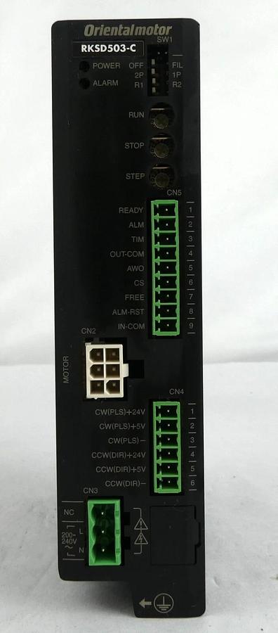 Used Oriental Motor RKSD503-C Stepping Motor Driver RKSD-C2 Working Surplus