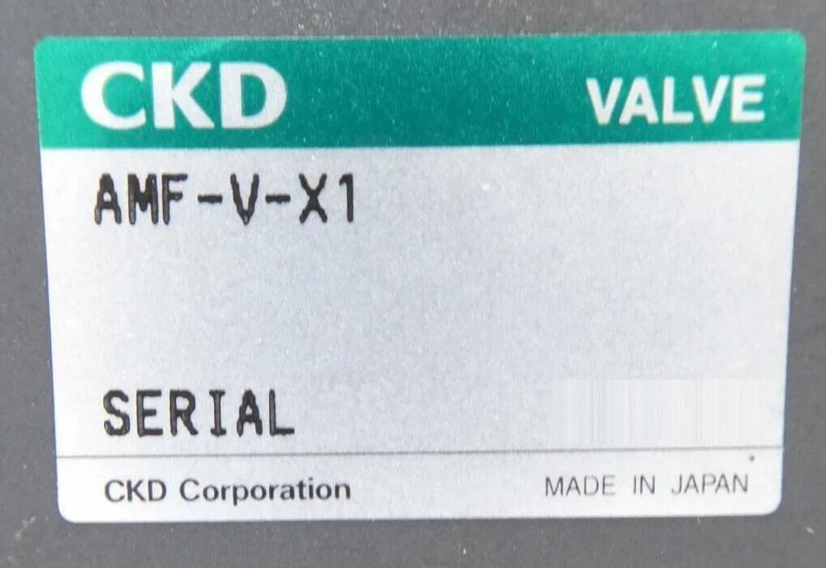 CKD AMF-V-X1 Air Operated Valve TEL Tokyo Electron Dev. Solution 1 New Surplus