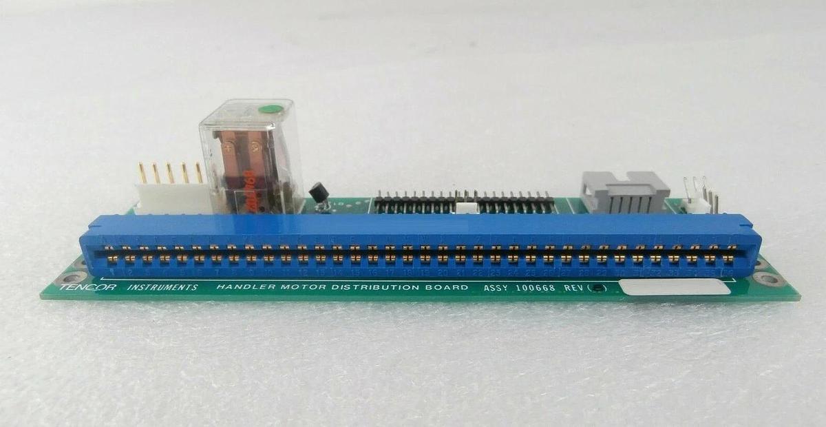 Used Tencor Instruments 100668 Handler Motor Distribution Board PCB Surfscan 7000