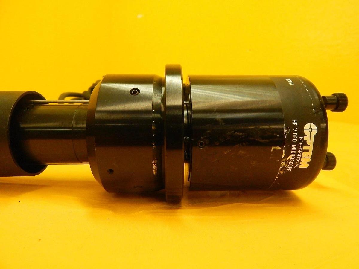 Used Optem International 25-81-01 HF Video Microscope Electroglas 4085x Horizon Used