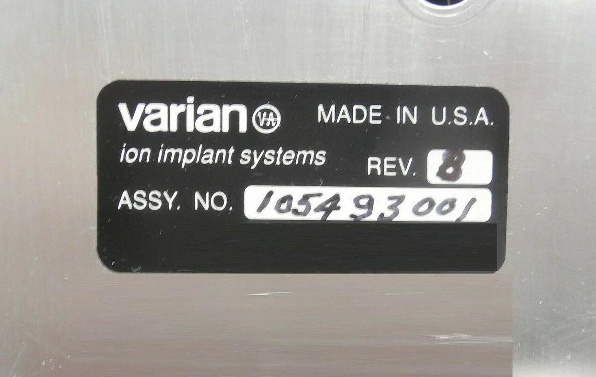 Refurbished Varian 105493001 350DE Endstation Inline Faraday Module 105489001 Refurbished