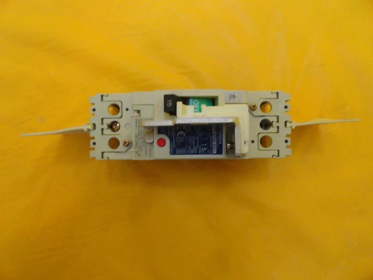 Used Mitsubishi NF50-SWU2 015 Circuit Breaker NF50-SWU Reseller Lot of 4 Used Working