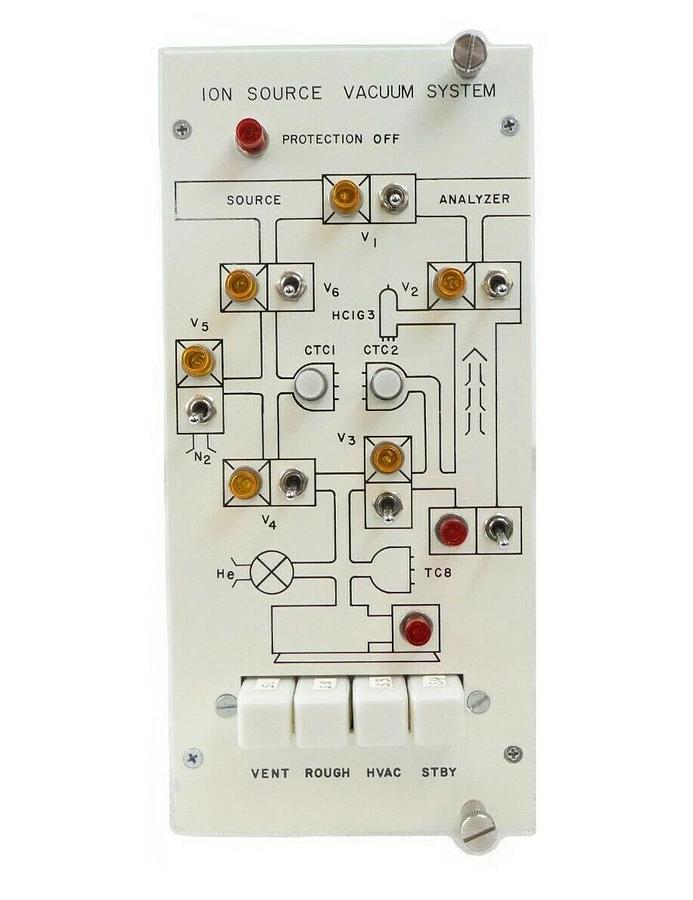 Used Varian Ion Implant Systems 07610001 Ion Source Vacuum System Rev. G Working