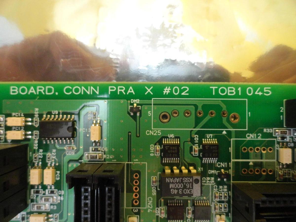 Used TEL Tokyo Electron XPC-T0045A-11 CONN PRA X #02 PCB Board TOB1045 Lithius Used