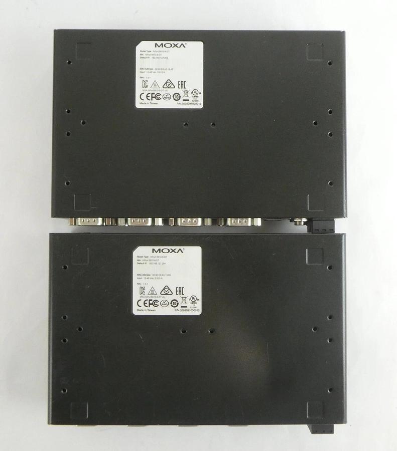 Used Moxa Nport 5610-8-DT 8-Port Serial Device Server Nport 5610-8-DT Working
