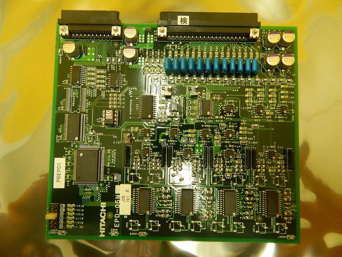 Used Hitachi EPD-05N Digital to Analog Converter PCB Card Working Surplus