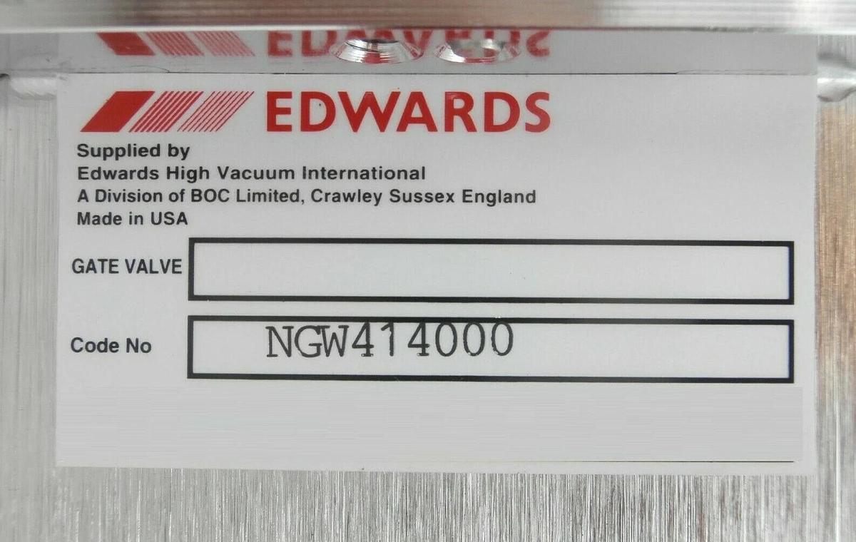 Refurbished Edwards NGW414000 Pneumatic Gate Valve NW50 Manufacturer Refurbished
