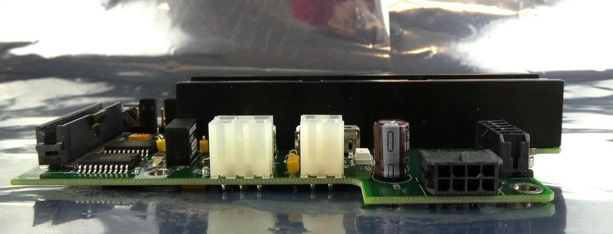 Used Brooks Automation 002-7501-02 Acrylic Rail PCB 002-7502-02 Assembly Working