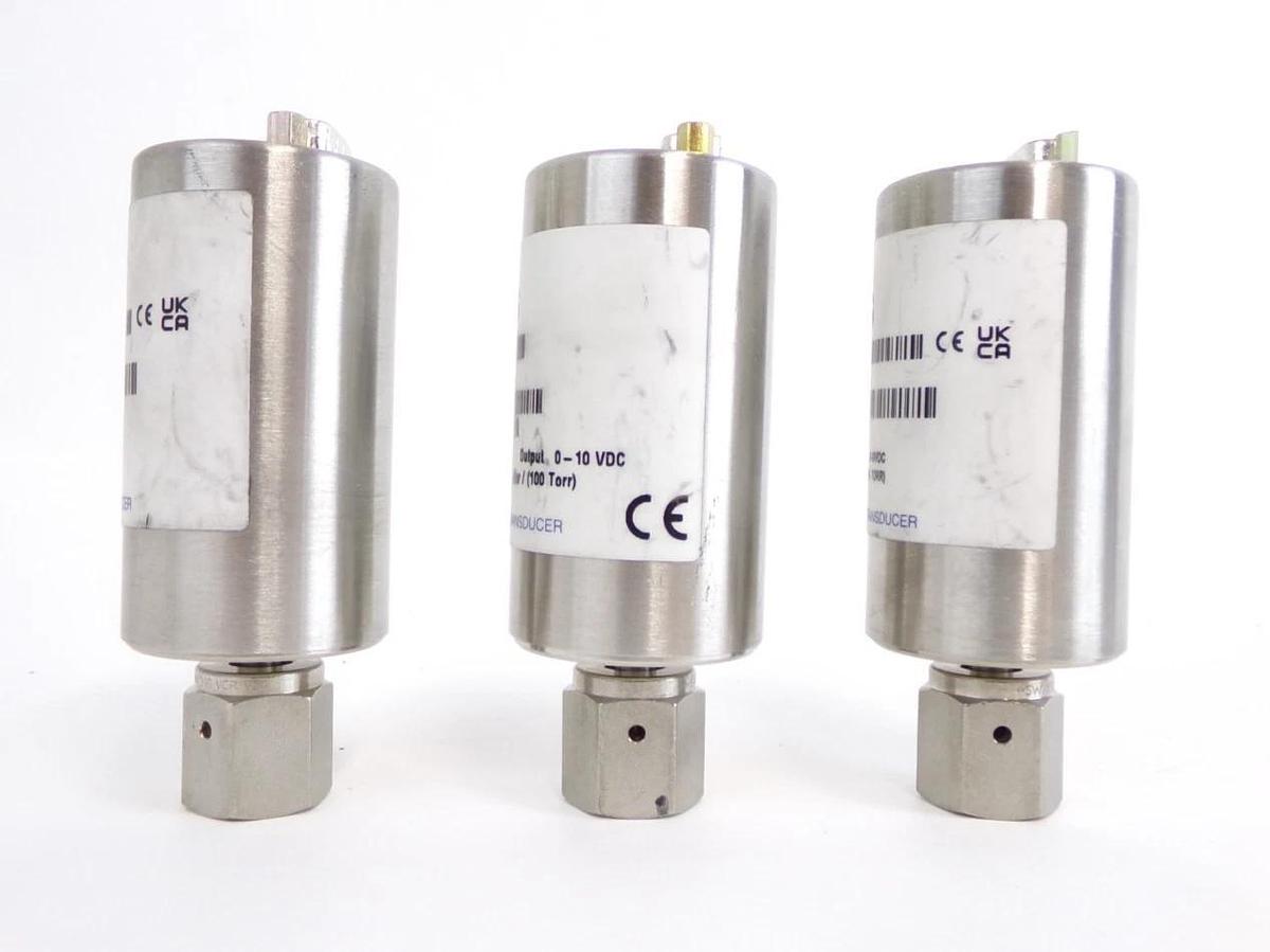 Used MKS Instruments 722A 722B Baratron Pressure Transducer Reseller Lot of 7 Spare