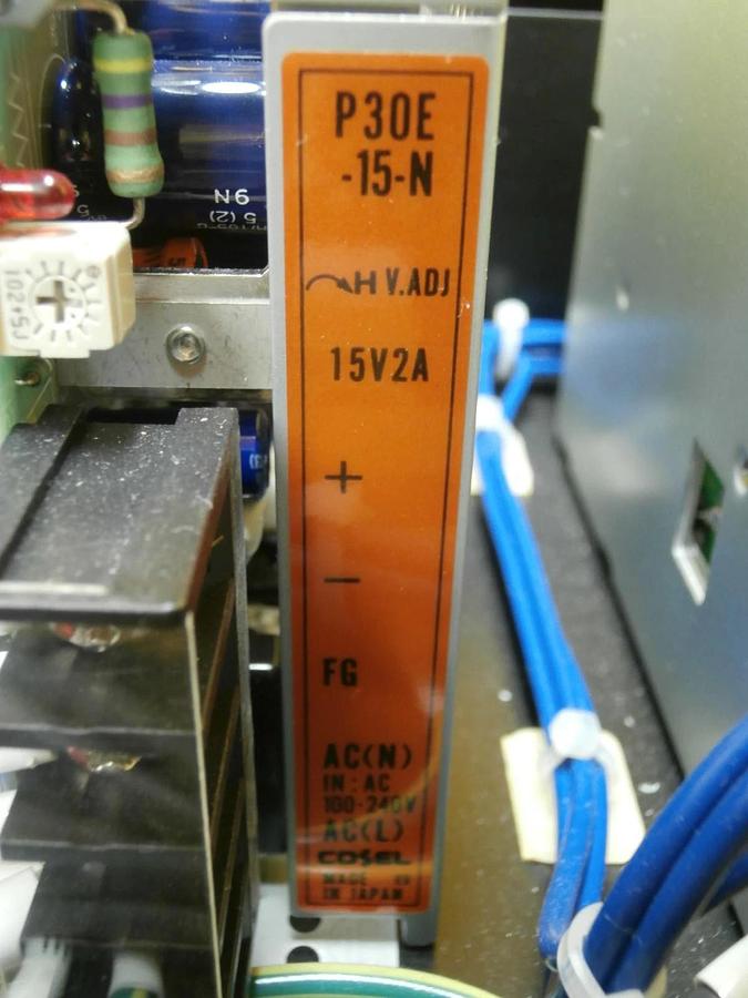 Used Hitachi UNIT1 DC Power Supply M-712E Etcher System Damaged Case Untested As-Is