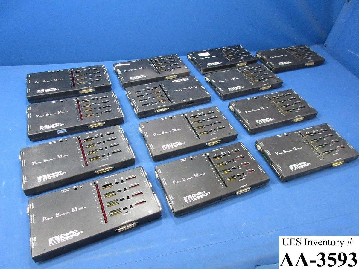 Used Delta Design Power Summing Module Lot of 13 Used Working