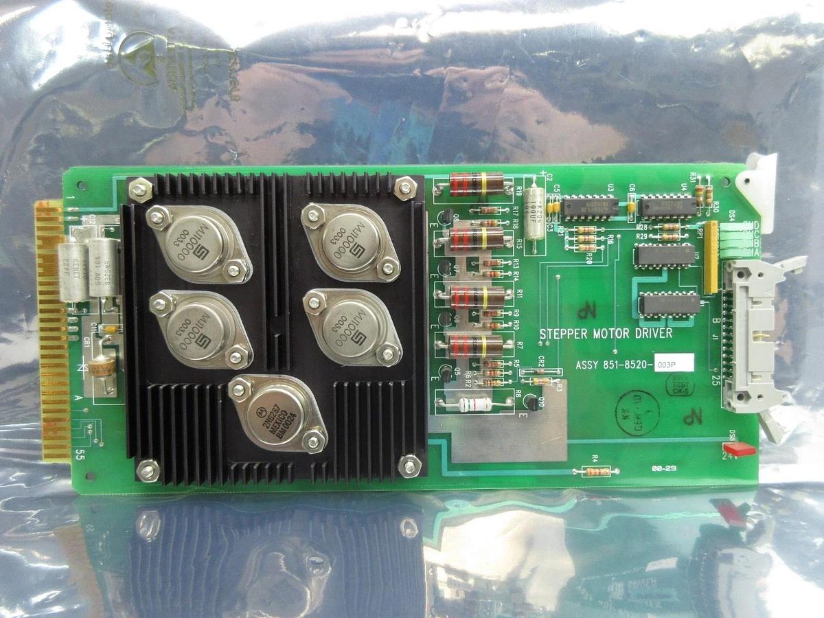 Used Perkin-Elmer 851-8520-003 Stepper Motor Driver PCB Card Rev. P SVG 90S Used