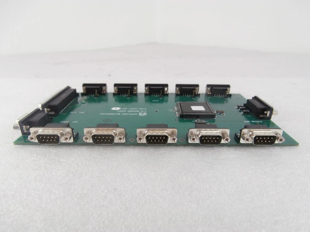 Used AMAT Applied Materials 0100-A0001 PCB I/O BOARD ASSY Working Surplus