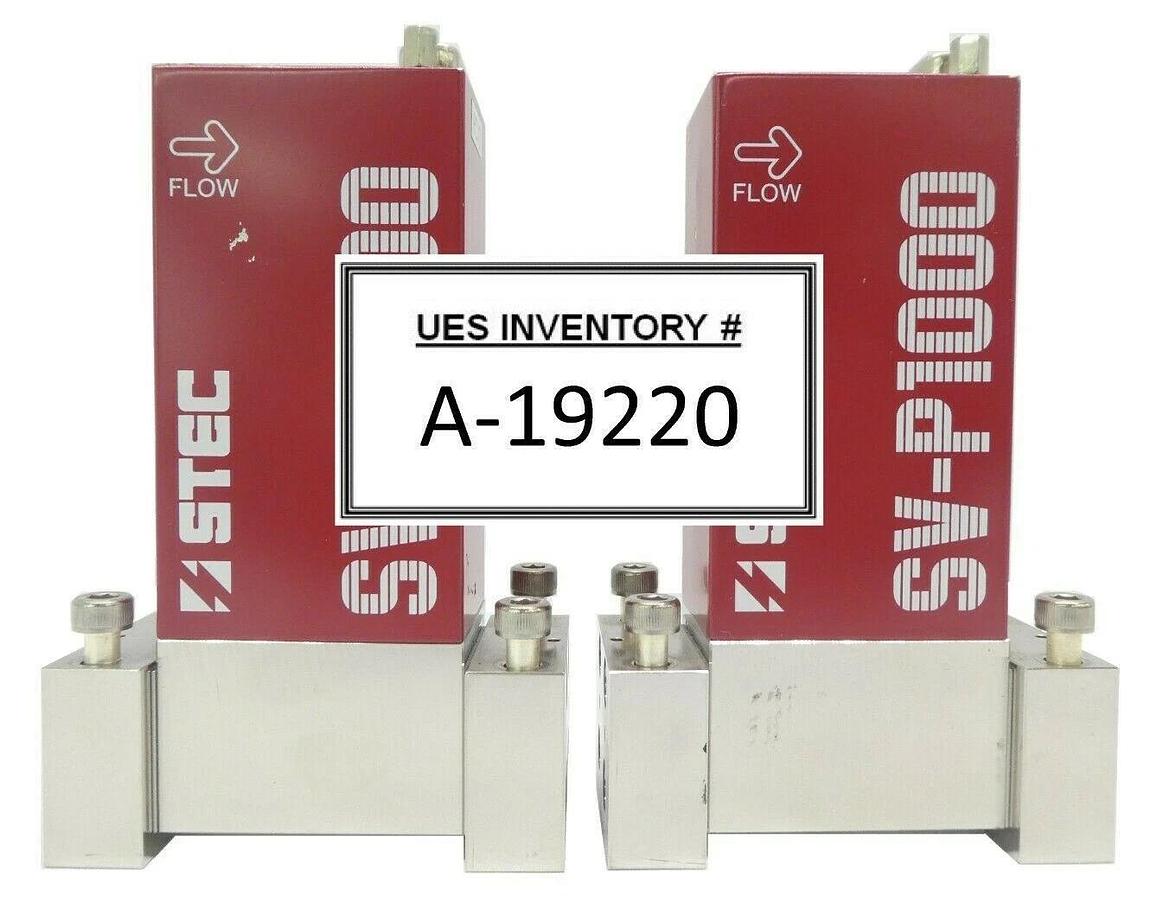 Used STEC SV-P1203-002 Pneumatic Flow Controller SV-P1000 Reseller Lot of 2 Working
