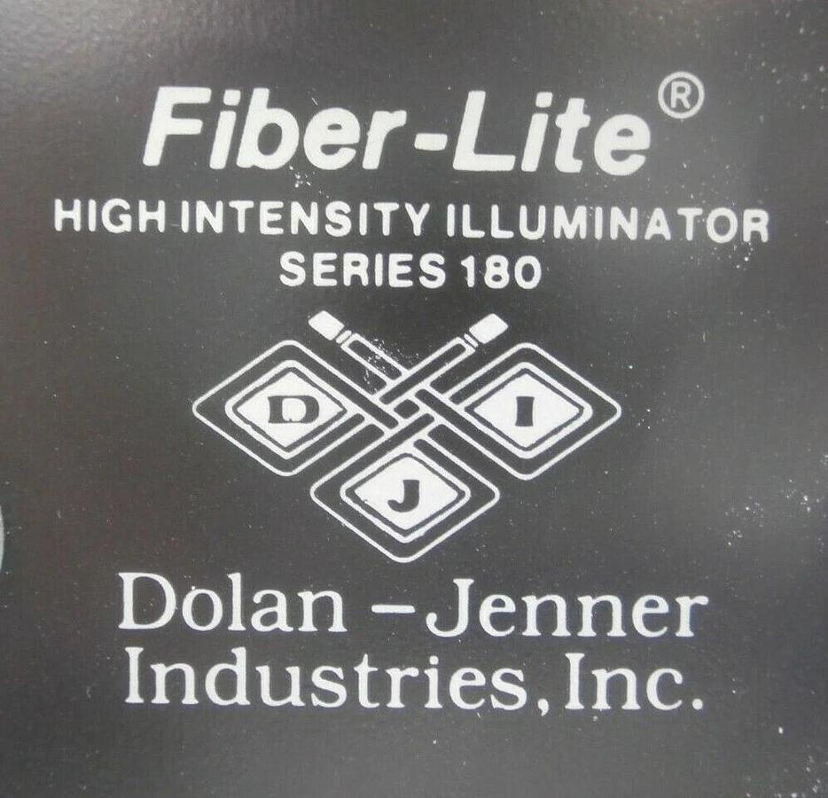 Used Dolan-Jenner 180 High Intensity Fiber Optic Illuminator Lot of 3 Working Surplus