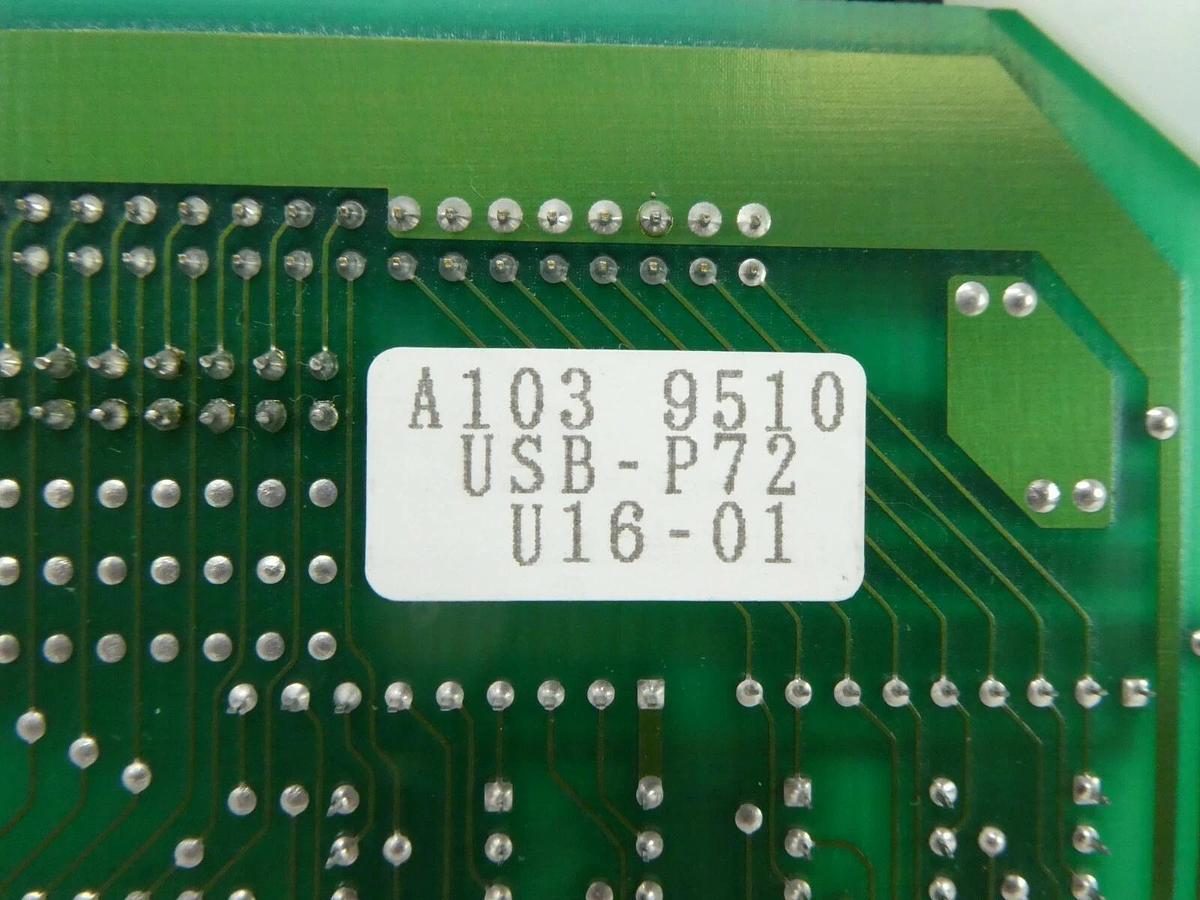 Used Ushio USB-P72 PCB Card A103 9510 SVG 90S DUV Lithography System Working Spare