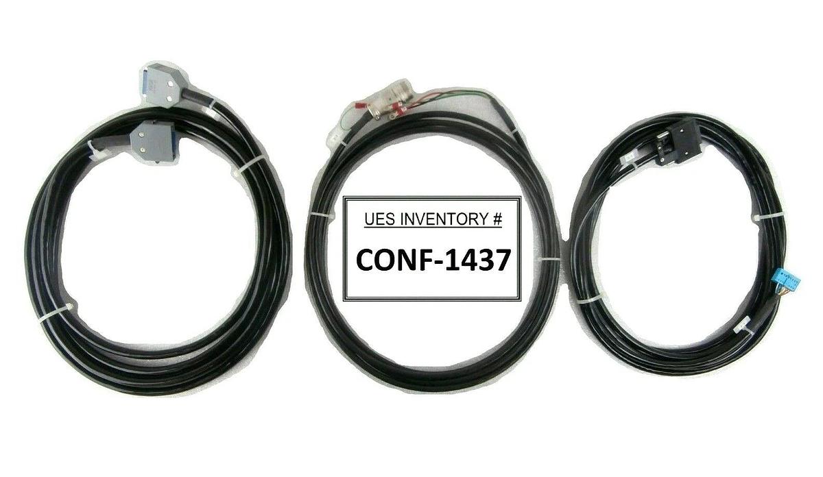 Used TEL Tokyo Electron Mark 7 Cable Set of 3 386-439510-2 386-439680-5 386-446459-13