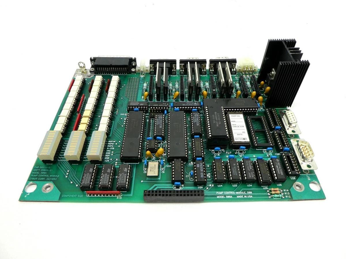 Used Cybor 35044-01 Photoresist Pump Control DB9 Module PCB 506A 59274-01 SVG Working