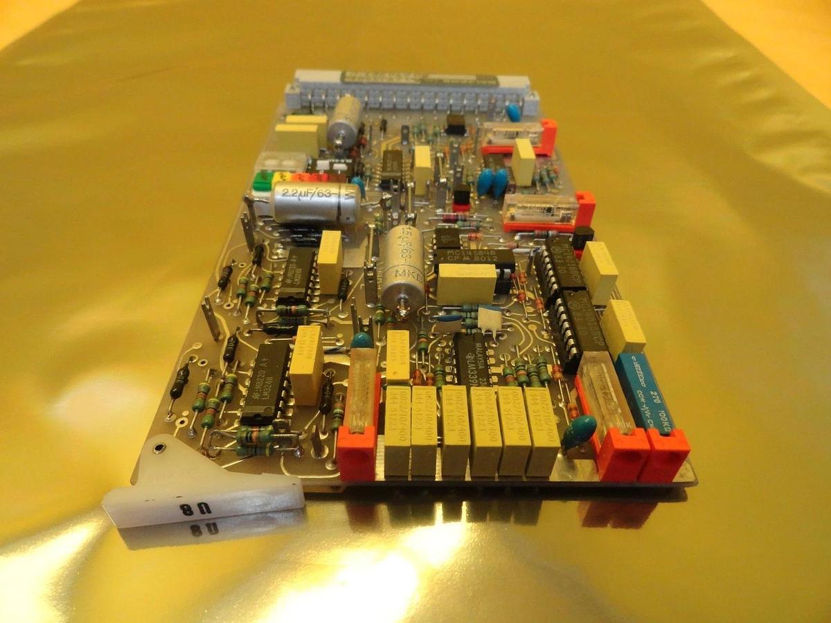 Used Balzers BG 290 563 U Potentiometer Switch PCB Card BG290563-U Used Working