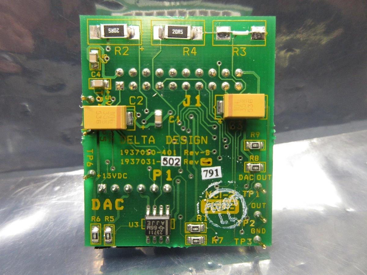 Used Delta Design 1937031-401 Interface Board PCB 1937031-502 Summit Lot of 2 Used