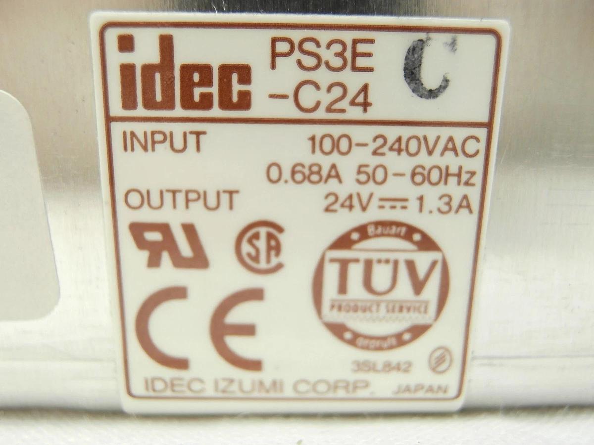 Used Idec PS3E-C24 Compact Power Supply 24VDC Reseller Lot of 6 Used Working