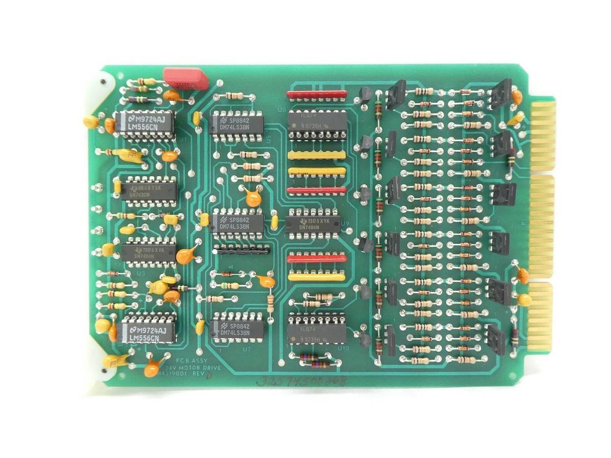 Used Varian Semiconductor VSEA DH4319001 24V Motor Drive PCB Card Rev. D Working