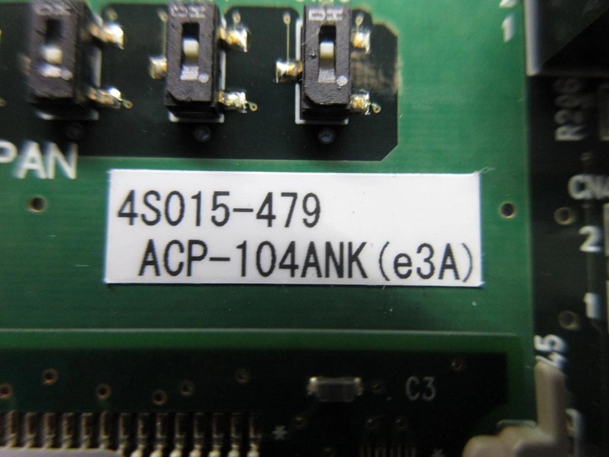 Used AVAL DATA 4S015-479 Processor PCB Card ACP-104ANK (e3A) Nikon NSR-S620D Used