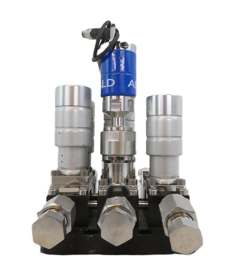 Used Swagelok 6LVV-MSM-DE3-2-P-C Diaphragm Valve Assembly Block DE3 ALD3E Working