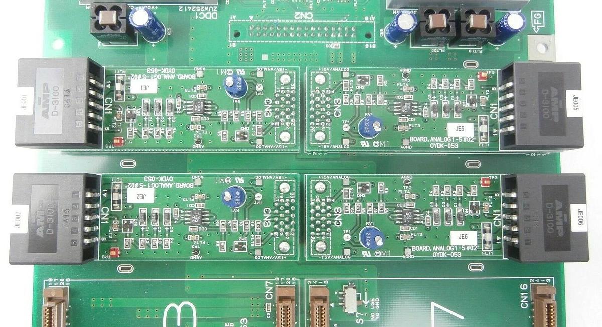 Used TEL Tokyo Electron OYDK-057 4-Port Connector Board PCB OYDK-053 Lithius Working